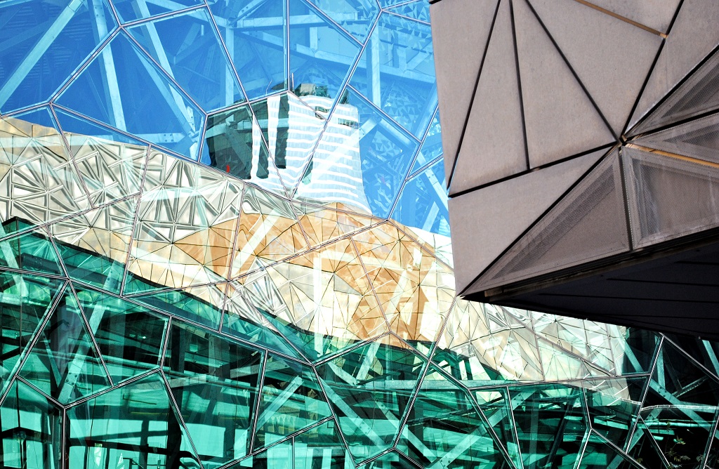 Federation Square By James Ridenour